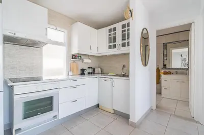 Una cocina o zona de cocina en Corona Rosa Ocean View
