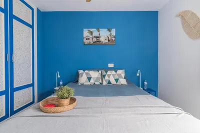 Cama o camas de una habitación en Corona Rosa Ocean View