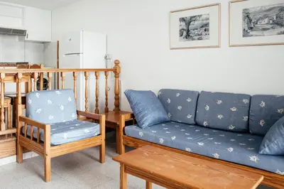 Zona de estar de Apartamento Tamarasol 2