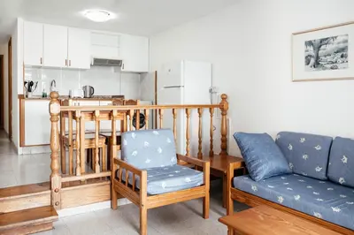 Una cocina o zona de cocina en Apartamento Tamarasol 2