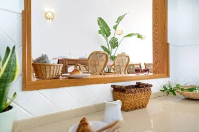 Plano de Villa Carolina - Dos terrazas privadas y acceso a piscina