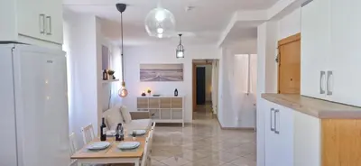 Una cocina o zona de cocina en Vivienda vacacional a 10 minutos de la capital.