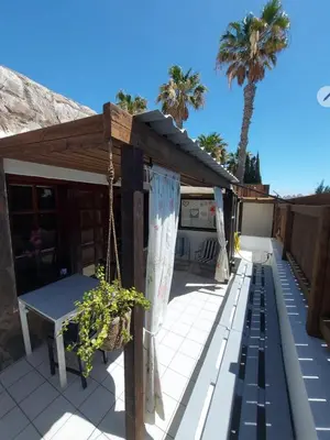 Plano de Private Sunny Terrace Studio - Secure Bike or Board Lockup