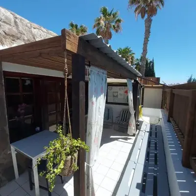 Private Sunny Terrace Studio - Secure Bike or Board Lockup