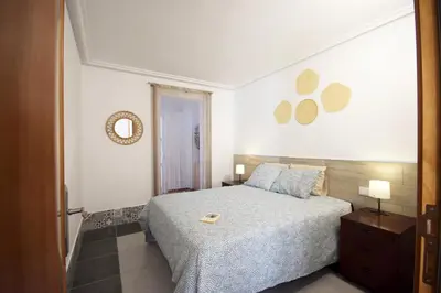 Cama o camas de una habitación en Gran Canaria Stay Las Majoreras 1 y 2 dormitorios