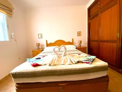 Cama o camas de una habitación en La Marisma