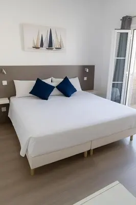 Cama o camas de una habitación en Maspalomas Green Club