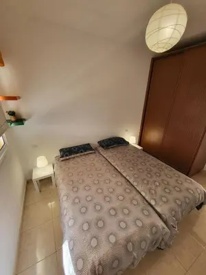 Cama o camas de una habitación en Sol y Mar Mogán