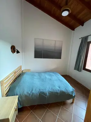 Cama o camas de una habitación en Finca Los Dioses II