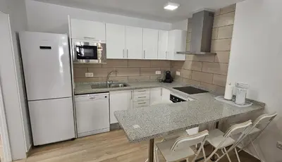 Una cocina o zona de cocina en Villa Solycan 15