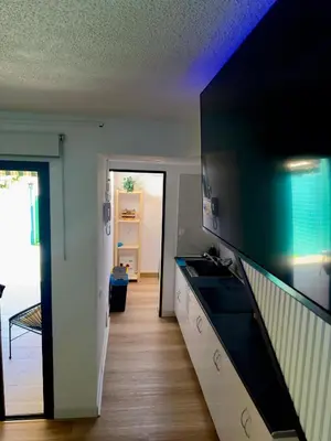 Una cocina o zona de cocina en Duplex Sonemar Pool