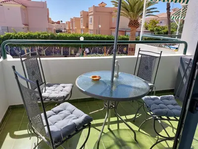 Un balcón o terraza de APARTAMENTOS SURYCAN