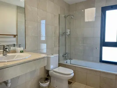 Un baño de Villa 1 in Salobre Golf with private pool and great views