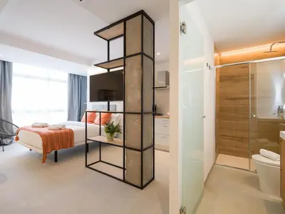 Un baño de Shabolo Apartments Las Palmas