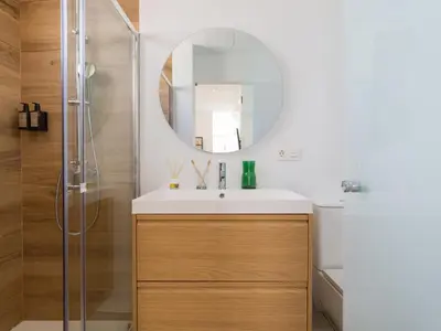 Un baño de Shabolo Apartments Las Palmas