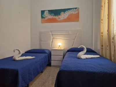 Cama o camas de una habitación en Vivienda CLEO - Arinaga