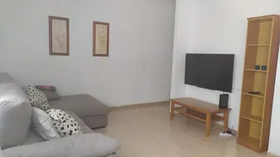 Una televisión o centro de entretenimiento en Vivienda CLEO - Arinaga