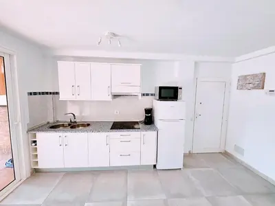 Una cocina o zona de cocina en Canary dreams apartment