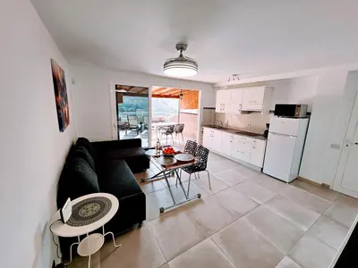 Una cocina o zona de cocina en Canary dreams apartment