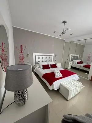 Cama o camas de una habitación en El rincón de Cornelia en Tejeda