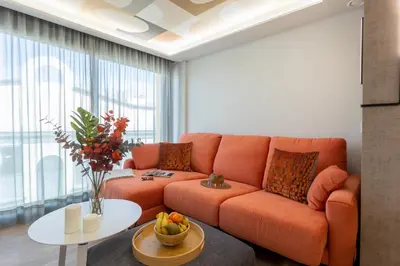 Zona de estar de Eleven Boutique Apartments by Airnest