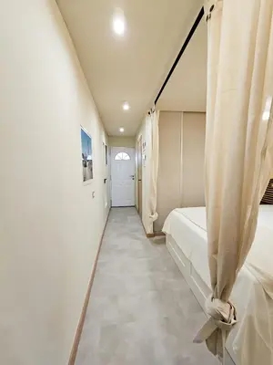 Cama o camas de una habitación en Design Flat