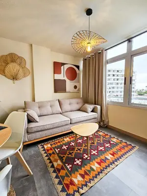 Zona de estar de Design Flat