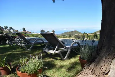 Paisaje cerca of this country house