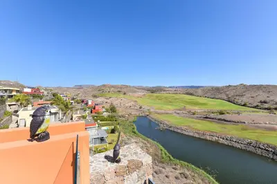 Paisaje cerca de esta villa
