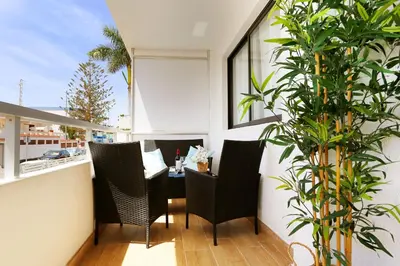Un balcón o terraza de Beritzia 3, relax a 200 mts del mar!