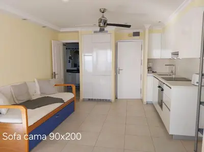 Una cocina o zona de cocina en Penthouse Urbanizacion Montemarina Anfi del Mar