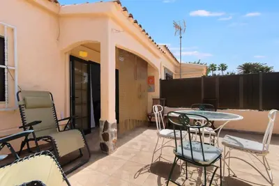Un balcón o terraza de Villa Cactus