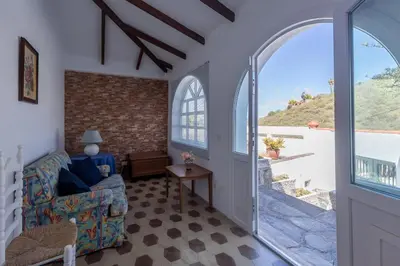 Zona de estar de Bandama Country Home - 3BR with garden