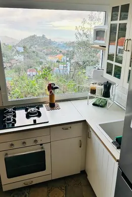 Una cocina o zona de cocina en Garancor