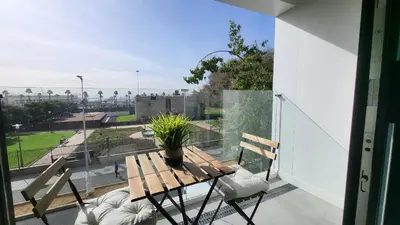 Un balcón o terraza de Castle Barbican By CanariasGetaway