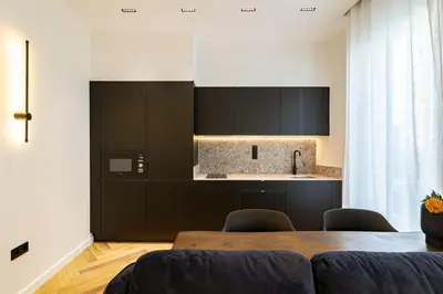 Cama o camas de una habitación en Las Canteras Beach Folks