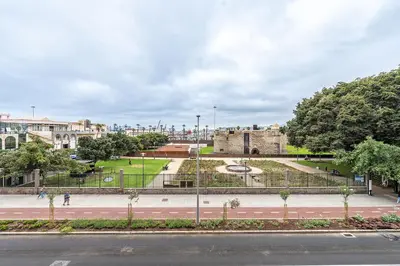 Jardín al aire libre en Castle Bank By CanariasGetaway