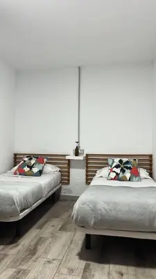 Cama o camas de una habitación en CASA GRANDE FINCA EL CALABRES