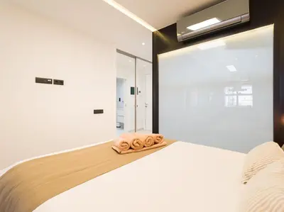 Cama o camas de una habitación en Bella Vita By CanariasGetaway