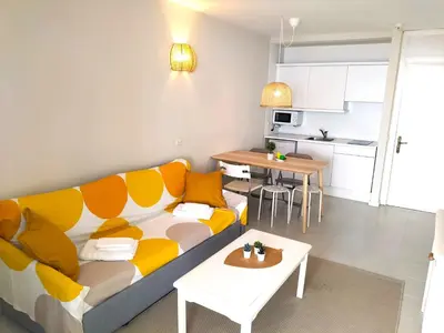 Una cocina o zona de cocina en Sea view - Big Terrace - Sunset