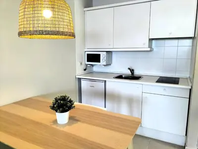Una cocina o zona de cocina en Sea view - Big Terrace - Sunset