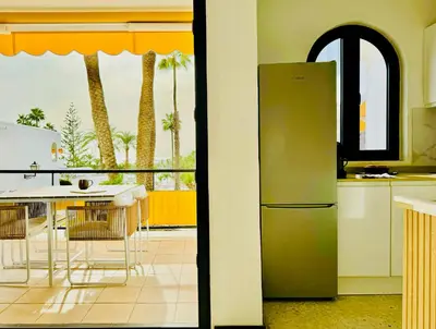 Una cocina o zona de cocina en Canaryislandshost I Marina