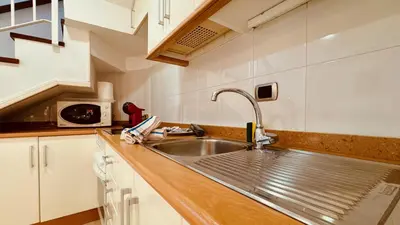 Una cocina o zona de cocina en Click&Guest - Dunes Breeze in Maspalomas