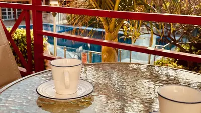 Un balcón o terraza de Click&Guest - Dunes Breeze in Maspalomas