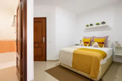 Cama o camas de una habitación en Private Parking included Dream Gravina Studio