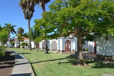 Jardín al aire libre en Calm & Gardens in Bungalow Parque Golf, Maspalomas