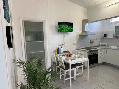 Una cocina o zona de cocina en Mar y Sol