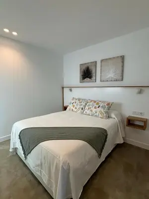 Cama o camas de una habitación en Ventana del Nublo 1-I