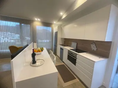 Una cocina o zona de cocina en Ventana del Nublo 2-D