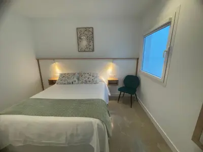 Cama o camas de una habitación en Ventana del Nublo 2-I